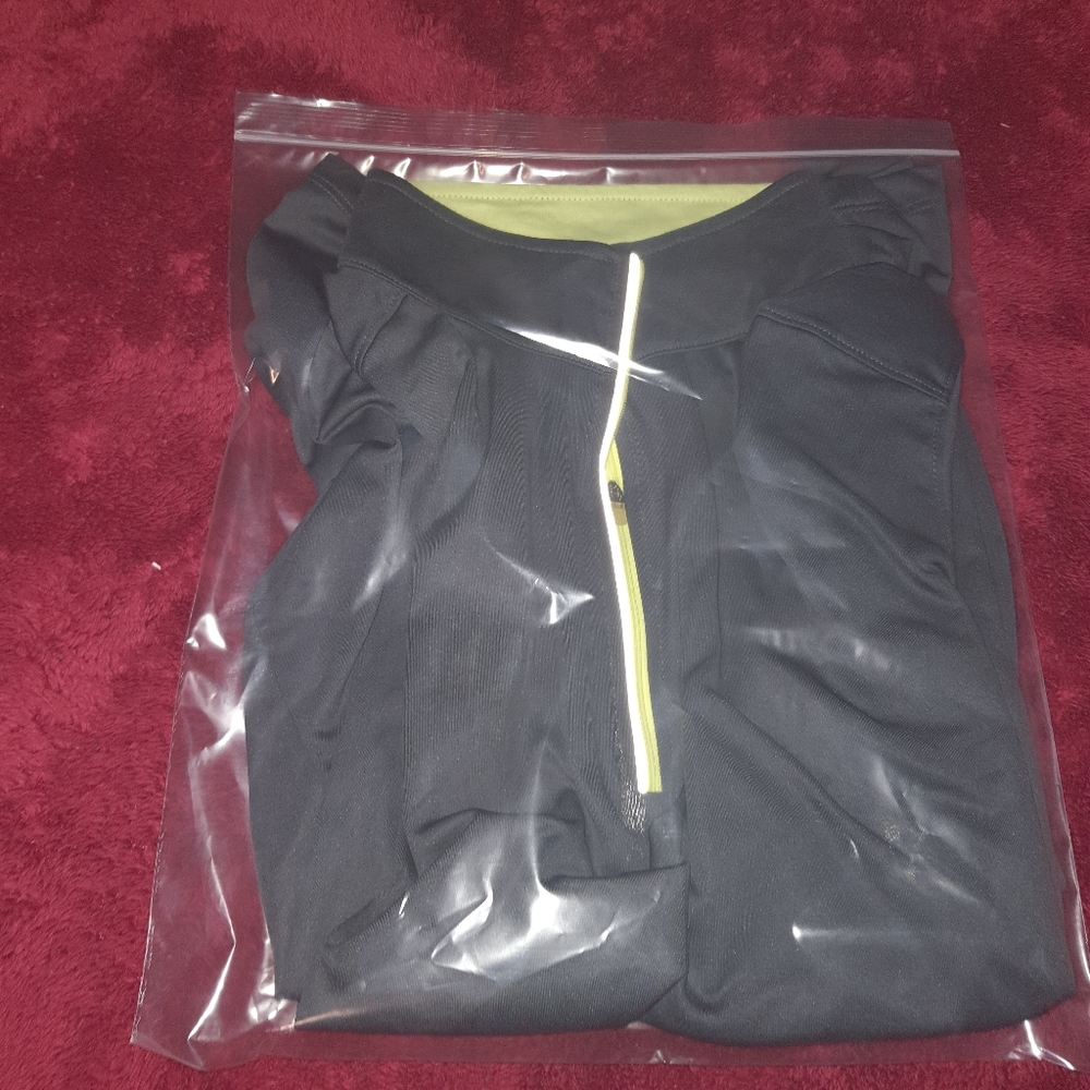 Danskin Womens Gray Neon Lime Green Track Jacket XXL - Picture 10 of 10